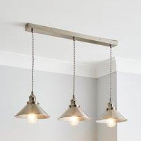 Logan 3 Light Industrial Diner Ceiling Light