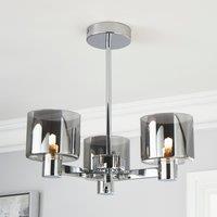 Erin 3 Light Semi Flush Ceiling Light