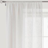 Boucle Slot Top Single Voile Panel