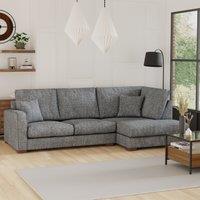 Carson Deep Sit Chunky Chenille Corner Sofa