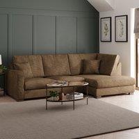 Carson Deep Sit Chunky Chenille Corner Sofa