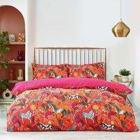 furn. Vivid Andalucian Reversible Duvet Cover and Pillowcase Set