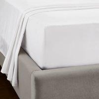 Dorma Tencel Fitted Sheet White