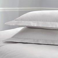 Dorma Tencel Oxford Pillowcase Grey