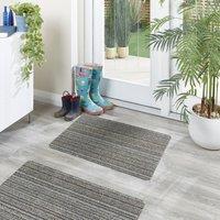 Marvel Cotton Stripe Washable Doormat