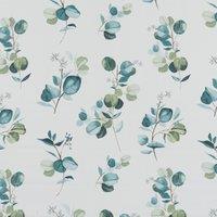 By the Metre Eucalyptus Oil Cloth Teal