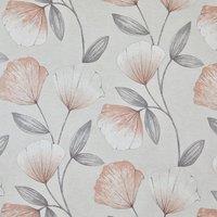 By the Metre Libby Floral PVC Blush