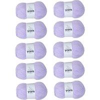 Pack of 10 DK Baby Yarn 100g Balls