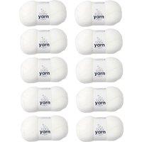 Pack of 10 DK Baby Yarn 100g Balls