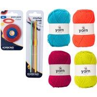 Korbond Brights Starter Crochet Bundle