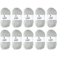 Set of 10 Double Knit Twinkle Yarn