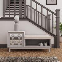 Delphi Storage Bench Grey