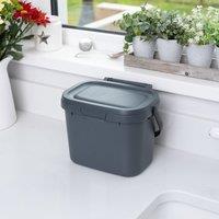 Dunelm Sinkside Caddy 4L Grey Grey