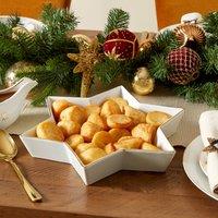 Gold Star Shape Serving Bowl