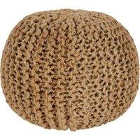 Knitted Pouffe