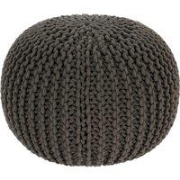 Knitted Pouffe