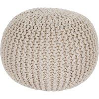 Knitted Pouffe