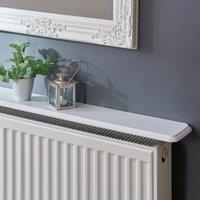 White Radiator Shelf