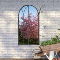 The Lost Garden Outdoor Mirror, 160x85cm Black