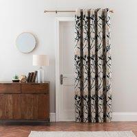 Zen Ultra Blackout Eyelet Door Curtain