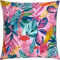 furn. Psychadelic Jungle Outdoor Cushion Pink/Green/Yellow