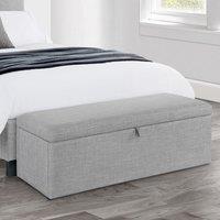 Sorrento Linen Blanket Box Grey