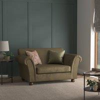 Angus Faux Leather Combo Snuggle Chair