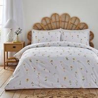 Pressed Floral 100% Cotton Duvet Cover & Pillowcase Set