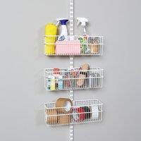 Elfa Wall Mounted 3 Basket Solution