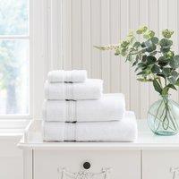 100% Cotton Towel White White