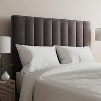 Luxury Velvet Vertical Stripe Headboard