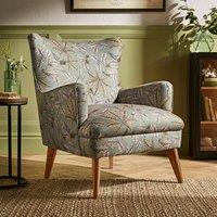 Marlow Wing Chair, Arboretum Print