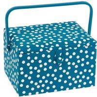 Hobby Gift Spots Medium Sewing Box