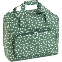 Hobby Gift Spotty Sewing Machine Bag Green/White