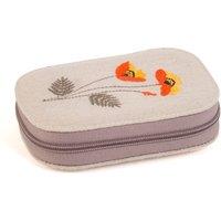 Hobby Gift Red Wildflowers Sewing Kit Red