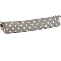 Grey Polka Dot Knitting Needle Case