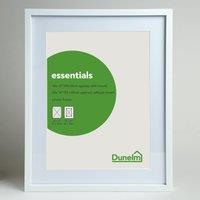 Essentials White Box Photo Frame