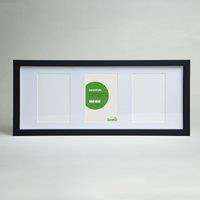 Essentials Black Multi Photo Frame