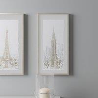 New York Glam Framed Print