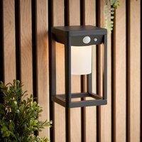 Vogue Clayton Outdoor Solar PIR Wall Light