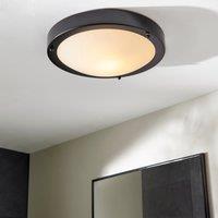 Pluto Bathroom Flush Ceiling Light