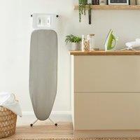 Silver Ironing Board with Reflective Cover Silver