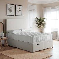 Luxury End of Bed Ottoman Bed Frame, Teddy Fabric