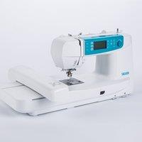 Silver Embroidery Sewing Machine