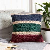 Wool Couture Rainbow Cushion Jewel Knit Kit Green/Red