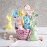 Wool Couture 8 Bunnies Felt Bundle