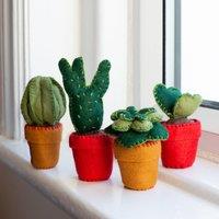 Wool Couture Easy Care Cactus Craft Kit