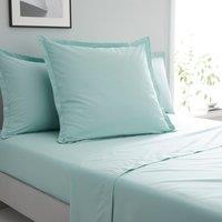 Pure Cotton Continental Square Pillowcase Seafoam