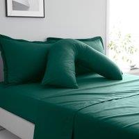 Pure Cotton V-Shaped Pillowcase Green