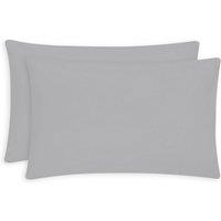 Super Soft Microfibre Plain Standard Pillowcase Pair